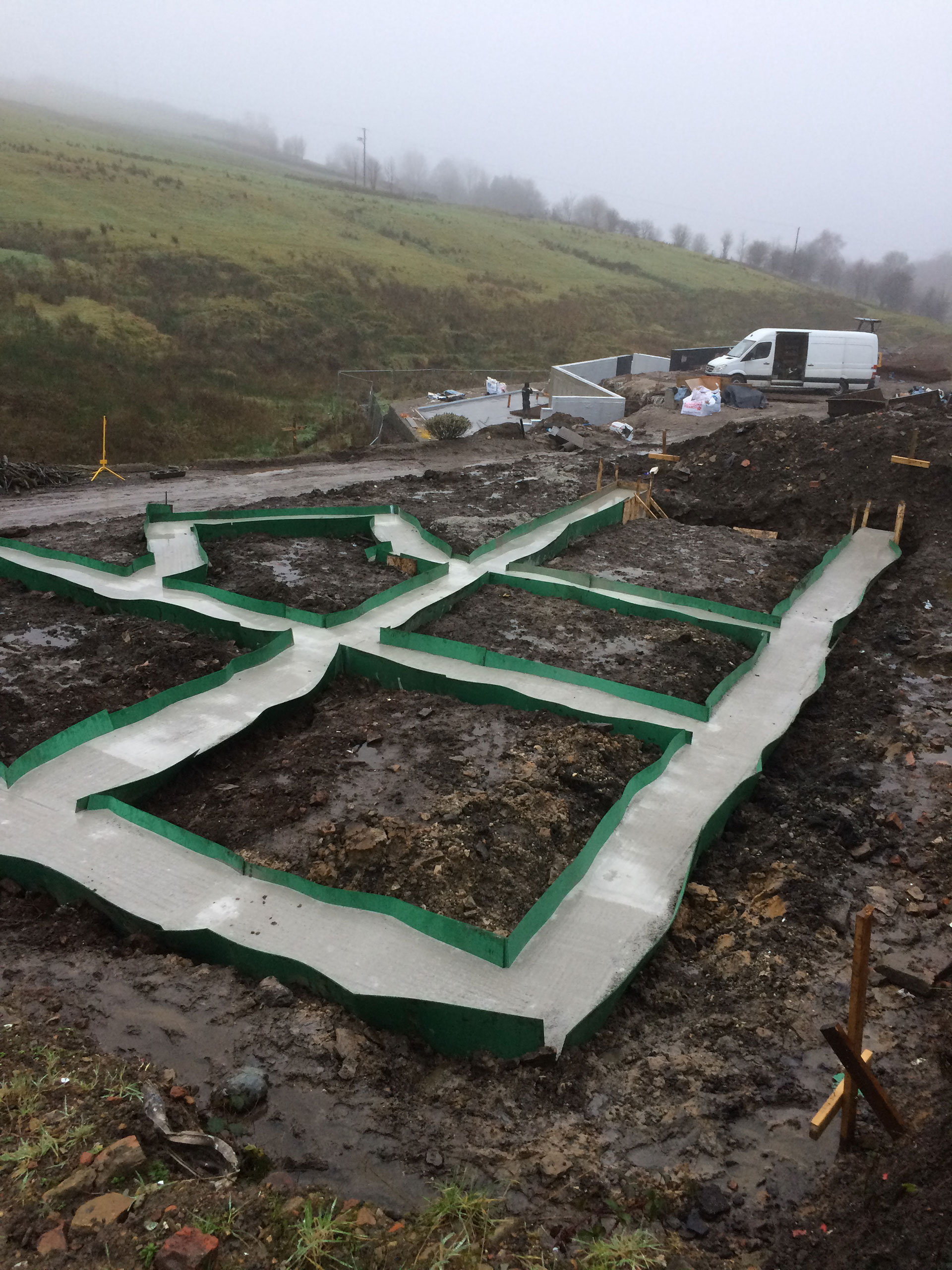 New Build Foundations and Piling in Bradford