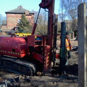 Piling Blackpool New Build Foundations