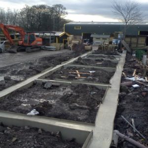 Piling Burnley New Build Foundations