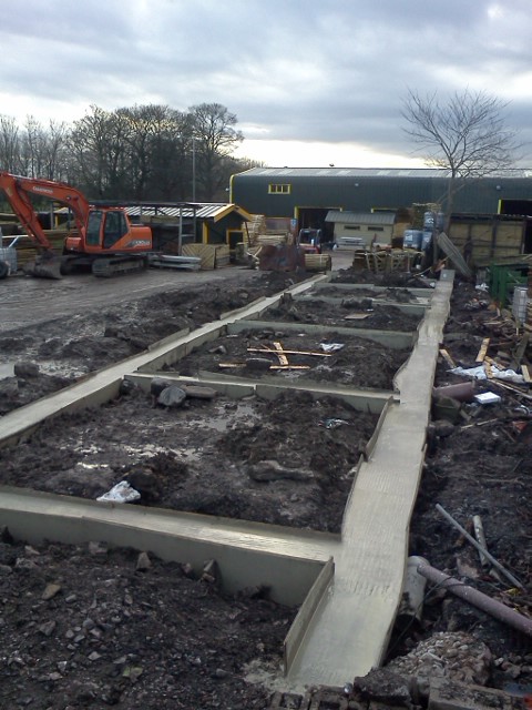 Piling Burnley New Build Foundations
