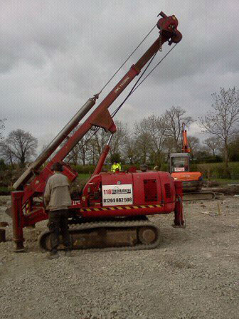 Piling Chester New Build Foundations