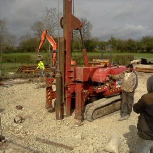 Piling Liverpool New Build Foundations