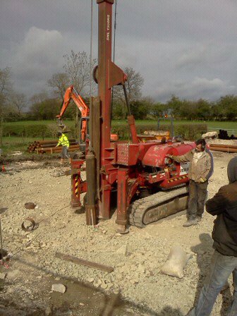 Piling Liverpool New Build Foundations