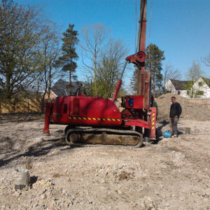 Piling Nantwich New Build Foundations