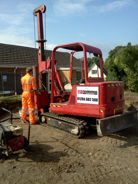 Piling Northwich New Build Foundations