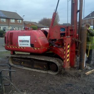 Piling Stockport New Build Foundations